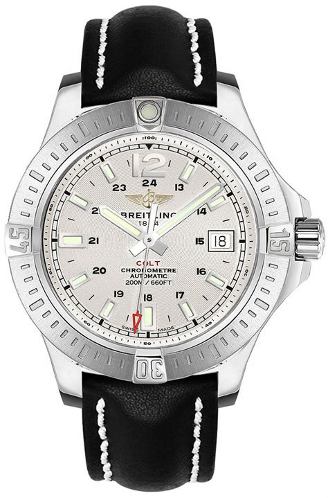 breitling colt ocean 38mm|breitling colt 41 silver dial.